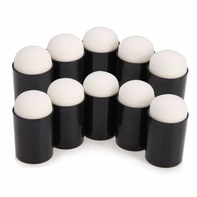 

10Pcs Finger Sponge Case Daubers Foam For Apply School Painting Ink Stamping Crayon Reborn DIY Craft Art Tool 15 * 32mm