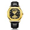 Aokulasic Men'S Fashion Casual Square Automatic Mechanical Watch