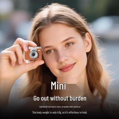 Retro Mini CCD Camera for Campus Students - HD, Selfie-Ready, Portable