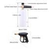Pressure Washer Gun 4350PSI with Pressure Washer Nozzle Tips Washing Accessories for Car Floor Window Cleaning Tools