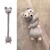 Yousheng Long Neck Animal Plush Keychain Soft Stuffed Dog Cat Frog Rat Pendant Plush Bags Backpacks Charm Birthday Gift for Animal Lovers
