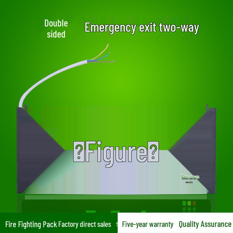 LED Emergency Exit Signs & Lights for Fire Evacuation