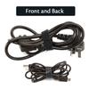 100pcs Reusable Cable Tie Nylon Hook Loop Strap Cord Ties PC TV Organiser