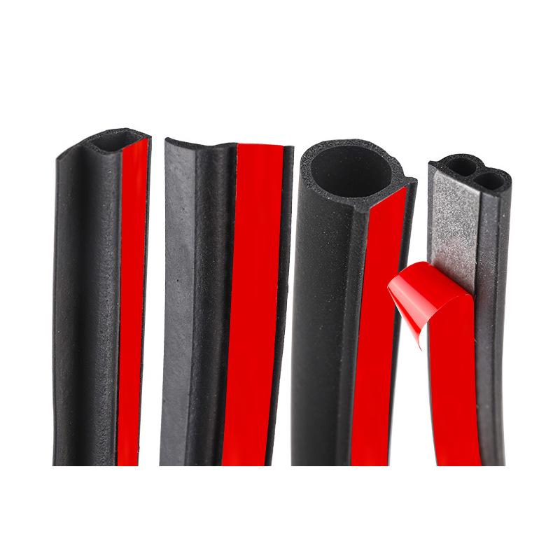 Car Door Noise Reduction Rubber Seal - Soundproof, Windproof, Dustproof, & Waterproof.