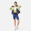 Li-Ning Comfortable Casual Loose Color Block Simple Hooded Jacket Women Jackets Silver-Birch-Gray Fresh-Moss-Green Deep-Pea-Blue AFDV054-8