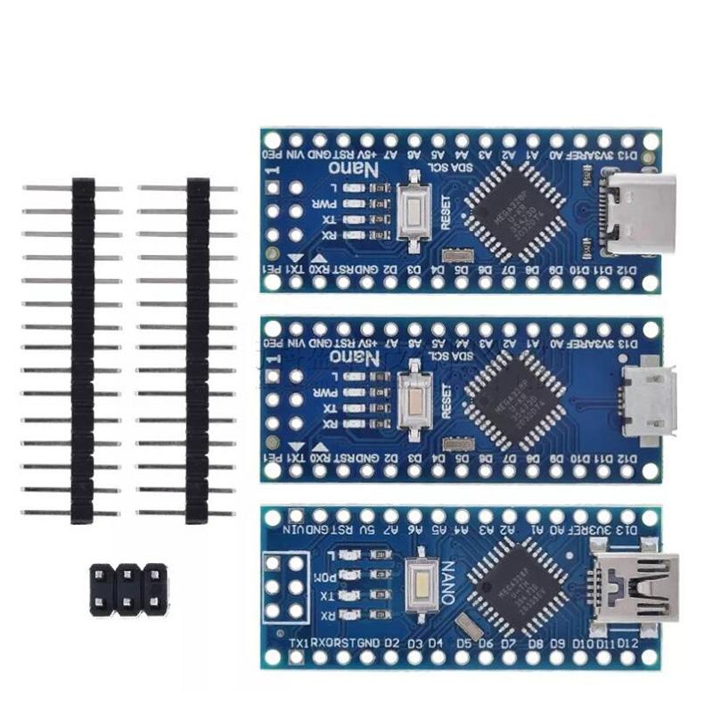 

Драйвер плати контролера Arduino 5V Nano 3.0 ATmega328P Micro USB mini type c typc c