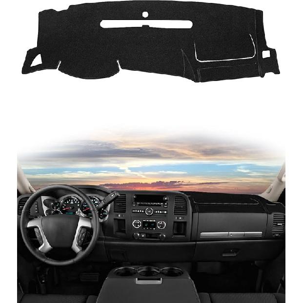 SKYLOTEC Dashboard Mats Dash Covers Pad Compatible with Ford Edge 2015 2016 2017 2018-2024 2025 Dash Carpet Protector