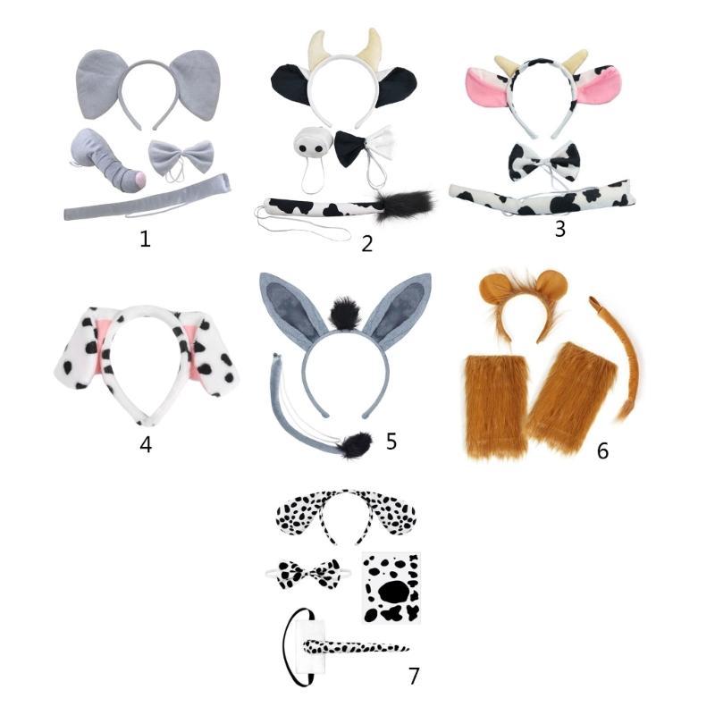 Halloween Elephant Costumes for Kids-Toddlers Animal Costume Cosplay Accessories