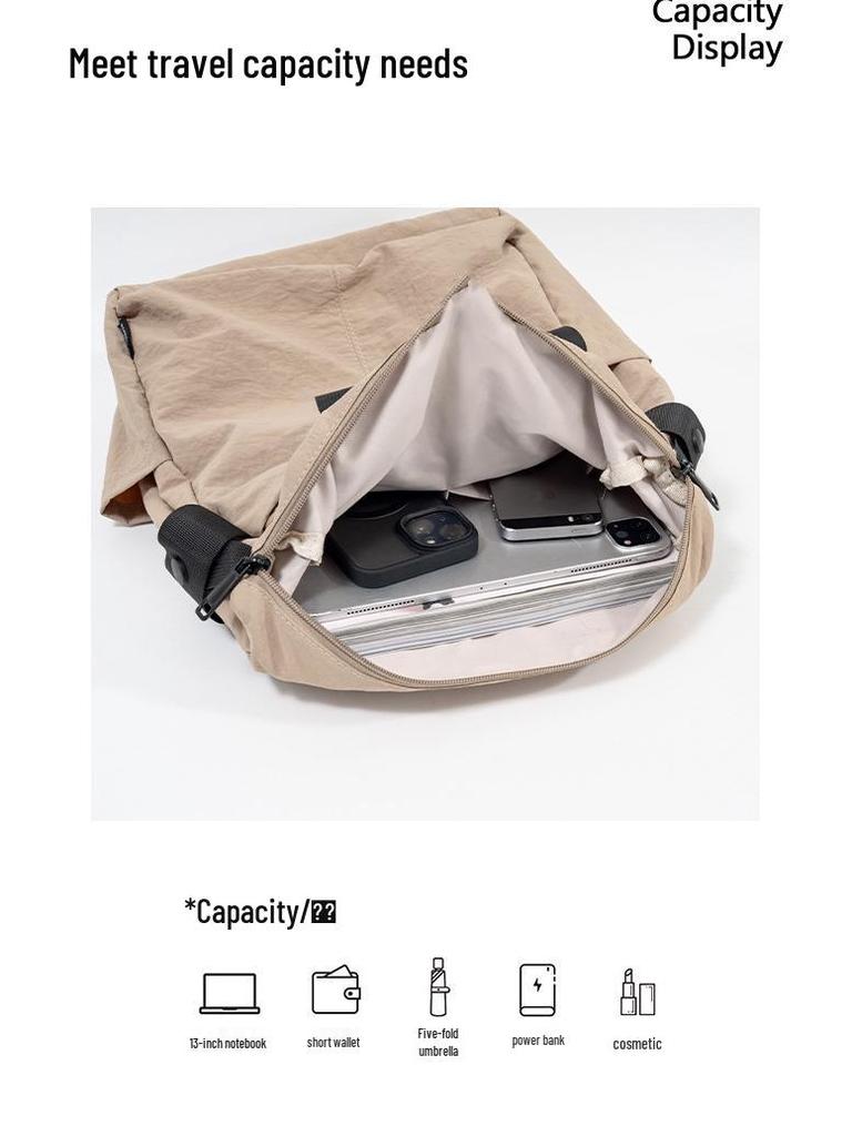 Mochila Grande para Portátil Estilo Japonés para Estudiantes, Viajes y Deportes al Aire Libre