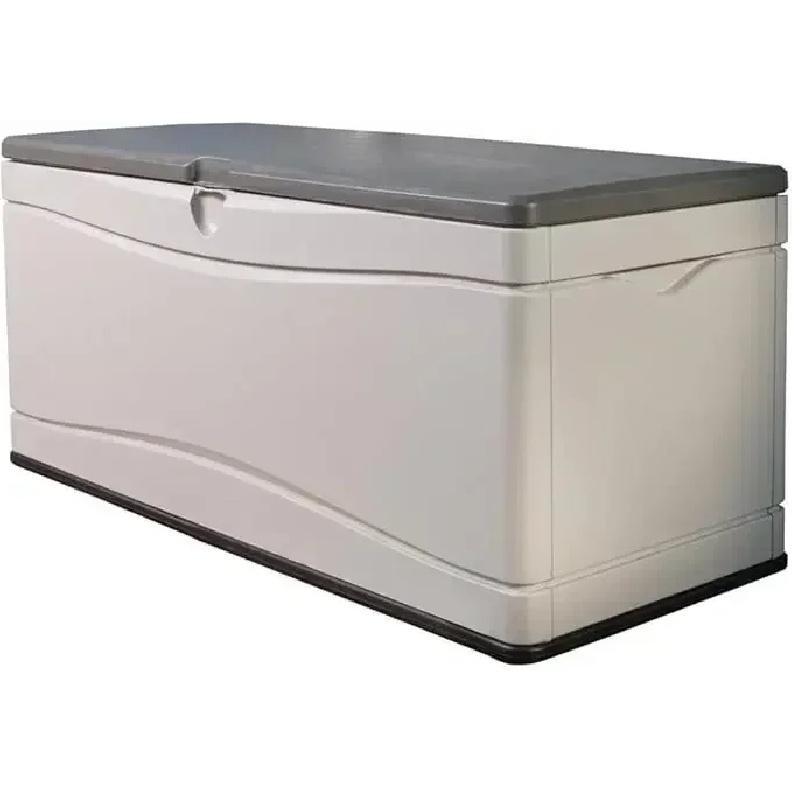 Extra Large 130 Gallon Deck Storage Box in Desert Sand/Brown Desert SandBrown
