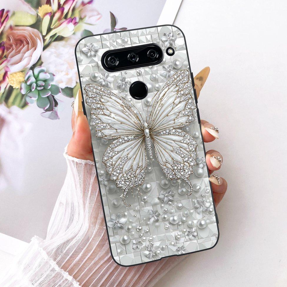 Phone Case For LG V40 ThinQ Cover Aesthetic Cute Fashion Funny Painted Casing For LG V40 ThinQ V405 LM-V405 LM-V409N
