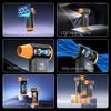 High-Speed Brushless Portable Hair Dryer: Outdoor Camping Dust Blower & Handheld Wireless Fan