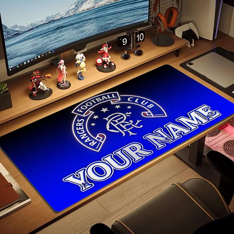 Tappetino per Mouse Personalizzato Rangers Grande Cuscino da Tavolo da Gioco Antiscivolo per Laptop Tablet Mousepad Grande Tappetino XXL Tappetino da Gioco per Mini PC Con Bordo Lock_XIA