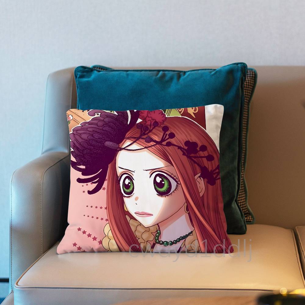 SSugar SSugar Rune Anime Pillow Case Short Plush Sofa Decorative Gift Home Doublesided Printing Cushio