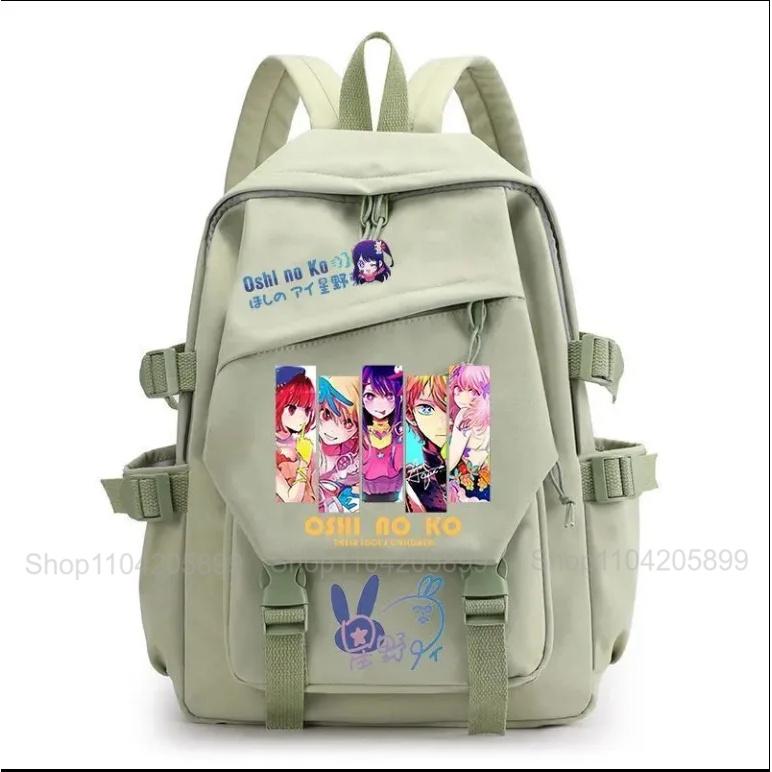 OSHI NO KO Rugzak Het Kind Dat Ik Aanbeval Anime Mochila Student Schooltas Meisjes Cadeau Schattig Dagelijks Reizen Rucksack 16 inches