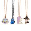 Girls Anime Kpop Demon Hunters Derpy Tiger Lumi Jinu Cartoon Character Pendant Necklace Fashion Hanging Jewelry Birthday Gift