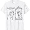 Politic Funny President Quiet Piggy Design Unisex T-Shirt