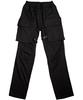 ZHOUERO Black Bandage Trousers
