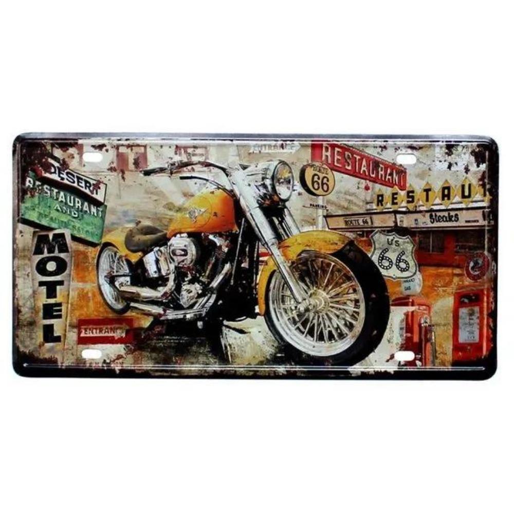 

Ретро металлический логотип США, арт-постер Route66, 30x15 см, украшение для бара