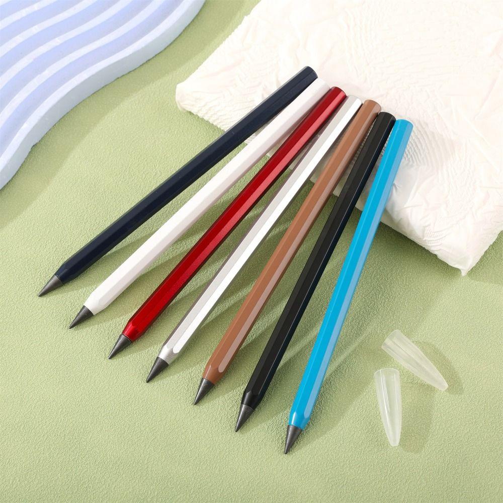 Metal Pencil No Ink Infinity Pencils Durable Eternal Pencil  Students