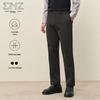EMZ Men's Straight-Leg Business Casual Stretch Trousers