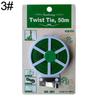 Portable Heavy Duty Plastic Coated Roll Wire Twist Ties Gardening Plant Tool