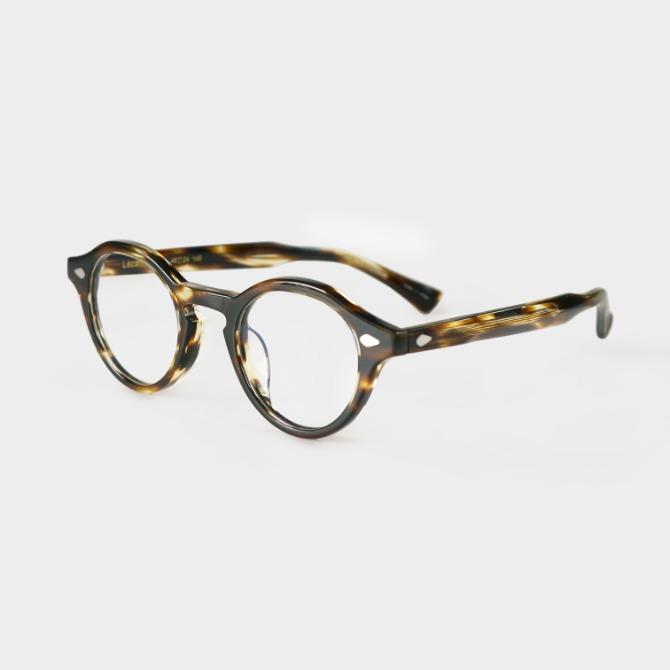 Keulligkeullag Le Jeanne (5 Colors) Classic Round Horn-Rimmed Glasses