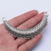 2pcs Necklace Connector For Jewelry Making Tibetan Silver Color Pendants Antique Jewelry Making DIY Handmade Craft