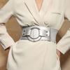 Trendy Leather Waist Cover Luxury Elastic Waist Cover High Quality Trouser Dress Belts
