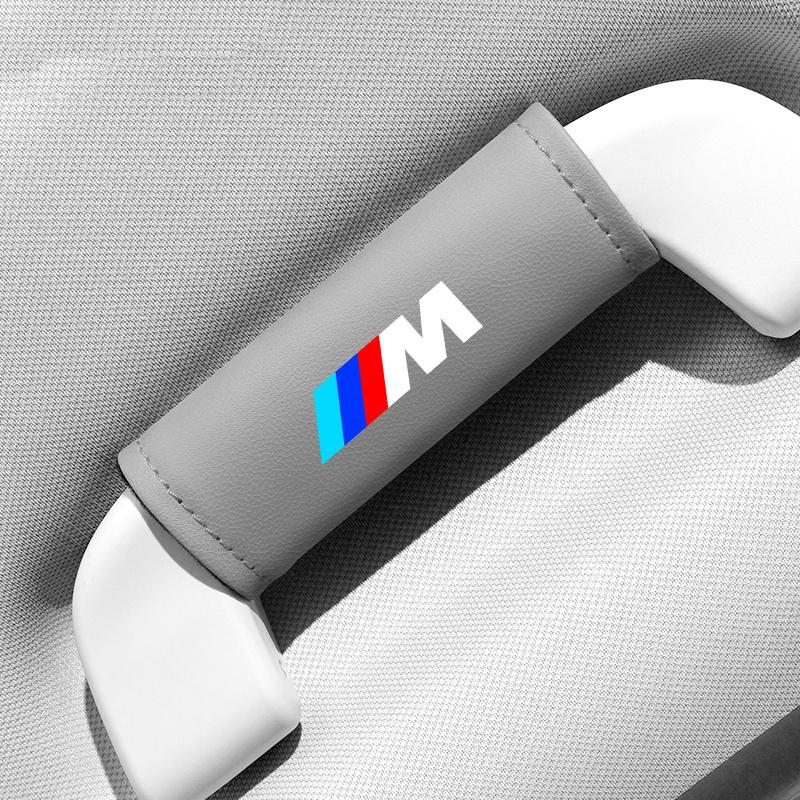 CPX5 Car Roof Armrest Pull Cover Handle Gloves Protection Car Interior Accessories For BMW M Performance E46 E90 E60 F10 F30 E39 E36