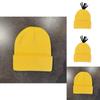 Minions Cartoon Knit Beanie Hat For Winter Warmth And Streetwear Fashion