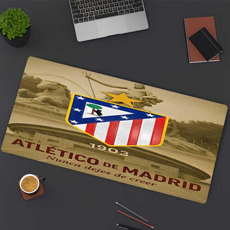 Atletico Madrid Print Mouse Pad, for Keyboard Pad Laptop PC Mat for Office Home Use, Desk Decor, Perfect Birthday Gift for Gamers
