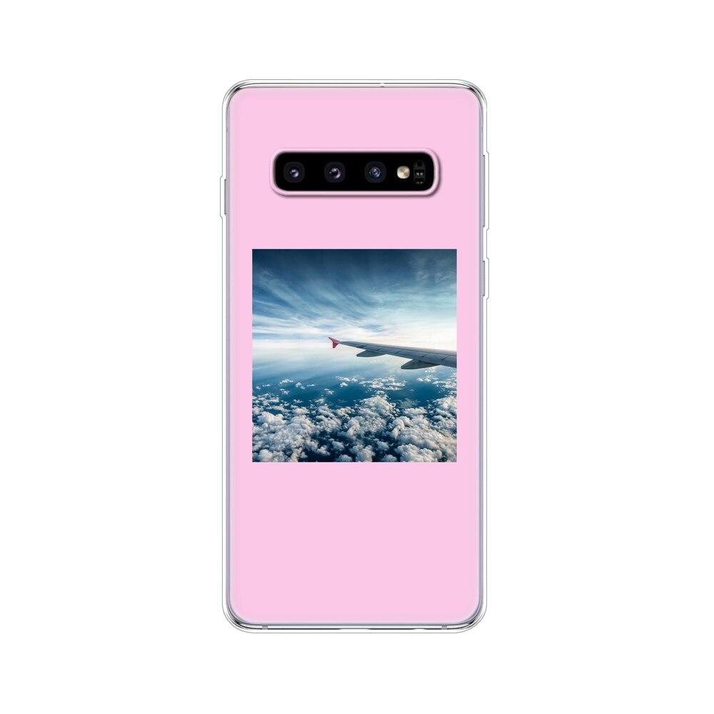 For Samsung Galaxy S10 Case S10Plus Silicone TPU Cover Phone S10 E Case On For Samsung S10 Plus G975F S 10 SM-G973F Transparent