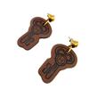 Leather H Curiosité Pierce Brown Leather Used