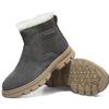 Winter High-Top Snow Boots with Thick Wool and Fur Lining for Outdoor Warmth