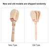 Castanets Safe Wood Material Soft Sound Portable Developing Musical Sense Educational Hand Castanets Toys for Kids