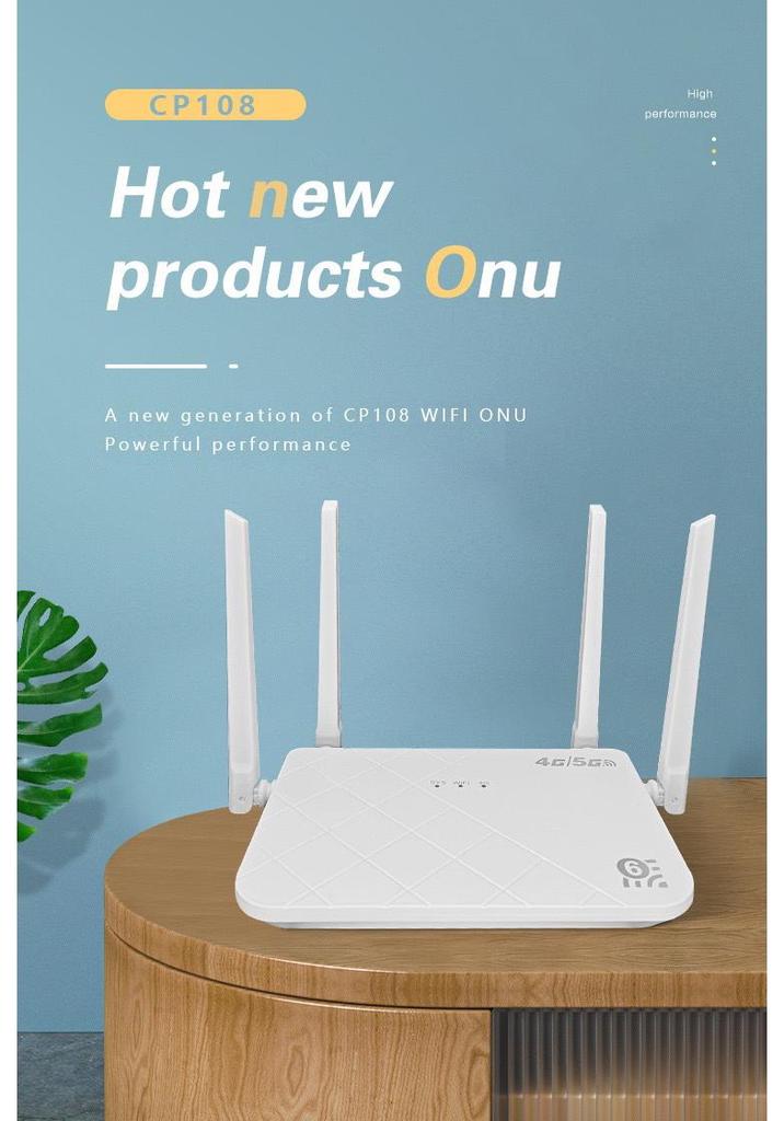 4G Wireless CPE Mobile WiFi Router with SIM Card Slot & Hotspot Sharing