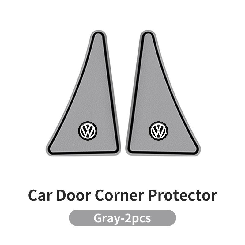 2Pcs/4Pcs Auto Car Door Corner Anti-collision Protector Sticker For VW Golf GTI Polo Passat Tiguan Jetta T-ROC Touareg Touran CC zr2
