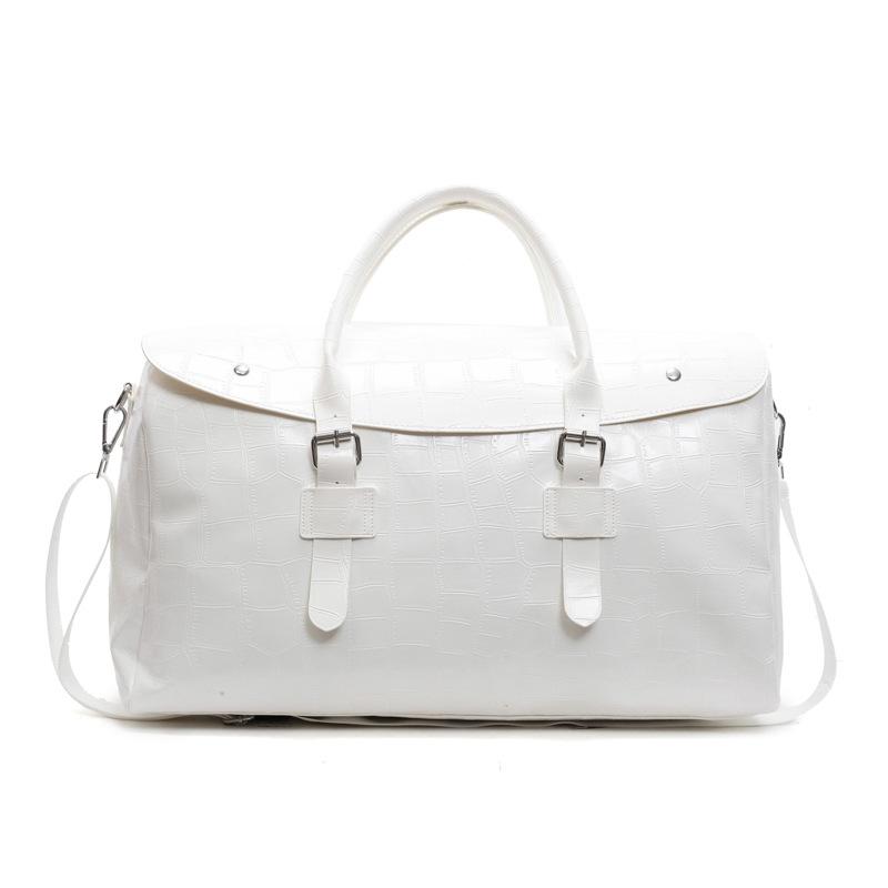 

Дорожня сумка Ручна поклажа Велика місткість Спортивна фітнес-сумка Сумка для зберігання білий