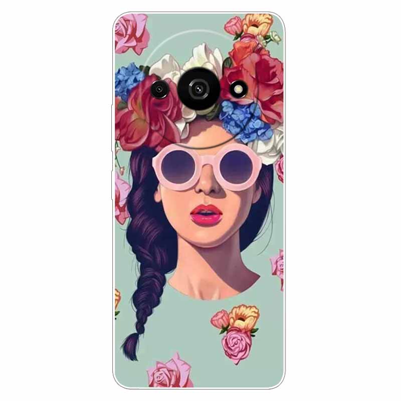 For Xiaomi Poco C61 Case Soft Silicone Lion TPU Shockproof Back Cover for Xiaomi Poco C61 Cases C 61 Cute PocoC61 Fashion Shell