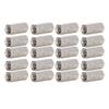 20Pcs Hex Coupling Nut 304 Stainless Steel Rust Proof Female Thread M5 Connector Nut Silver