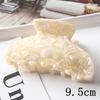 Yuanbao Cloud Pattern Hair Claw Clip – European & American Style Acetate Hair Accessory