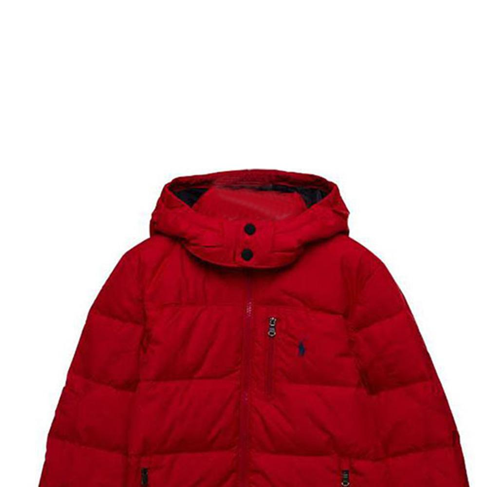 Polo Ralph Lauren FW22 Solid Color Logo Embroidered Hooded Jacket Kids Jackets 323880419-003