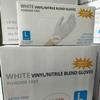 100PCS plastic disposable nitrile gloves mixed nitrile gloves thickened food grade composite nitrile protective gloves