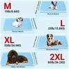 Summer Pet Cooling Mat Pad and Sleeping Pad Bed for Cat & Dog - Sweat Absorbent Surface - Keeps Your Pets Cool and Comfortable All Summer Long
