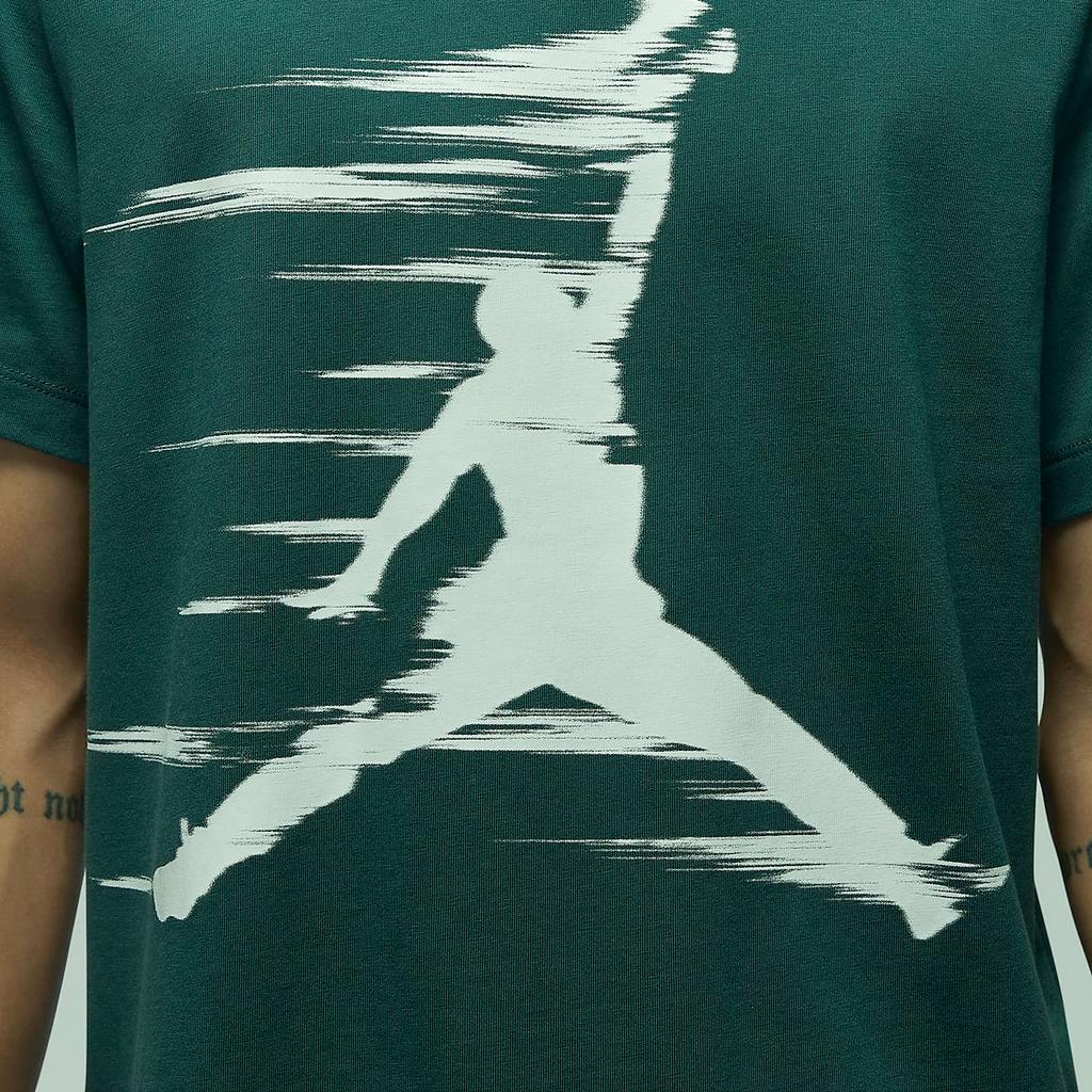 Jordan Jumpman MVP Soft And Comfortable Casual Sports Short-Sleeved T-Shirt Men Tops Oxidized-Green FZ1920-366