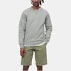 Carhartt WIP Felpa Girocollo Casual Minimalista Monocolore Unisex Grigio I026383-00M-XX