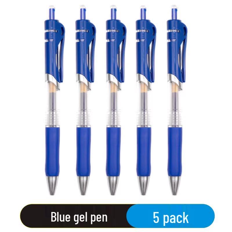 

Черная ручка-роллер 0,5 мм с нажимным механизмом - Студенческие и офисные принадлежности 0.5mm - Single pen