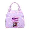 3ks/sada Roztomilý Kpop Potištěný Batoh Kabelka Penál pro Náctileté Studenty Dívku Chlapce Školní taška Dětská Knižní taška Velká Kapacita Cestovní taška Dárek Mochila