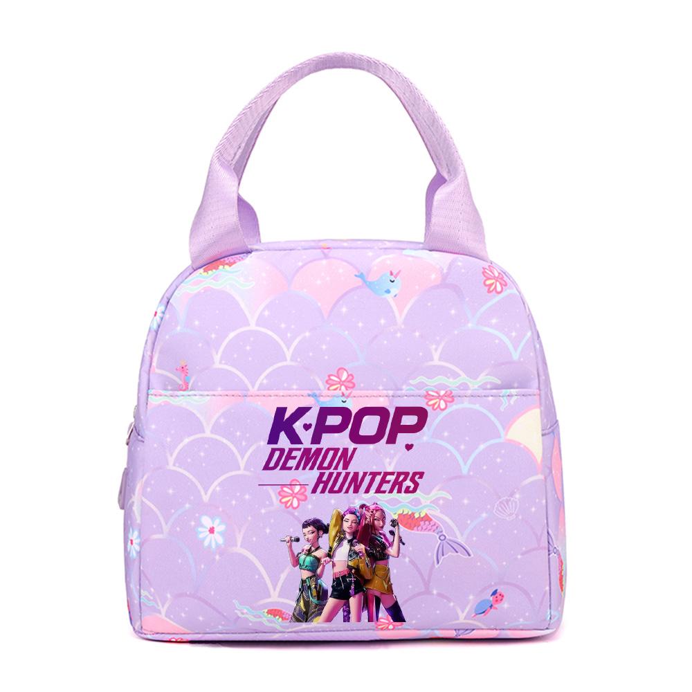 3ks/sada Roztomilý Kpop Potištěný Batoh Kabelka Penál pro Náctileté Studenty Dívku Chlapce Školní taška Dětská Knižní taška Velká Kapacita Cestovní taška Dárek Mochila